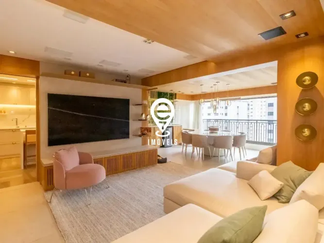 Apartamento para venda em Vila Mariana com 3 quartos, sendo 3 suítes, 2 vagas, 147m² - São