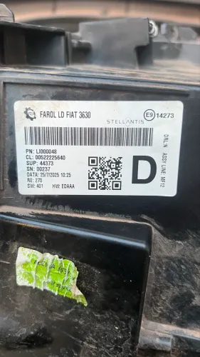 Farol full led do Fiat Pulse 2026