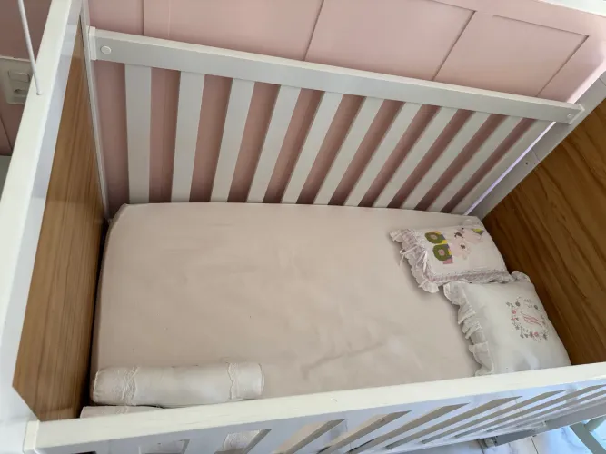 Berço Cloe 2x1 - Vira caminha