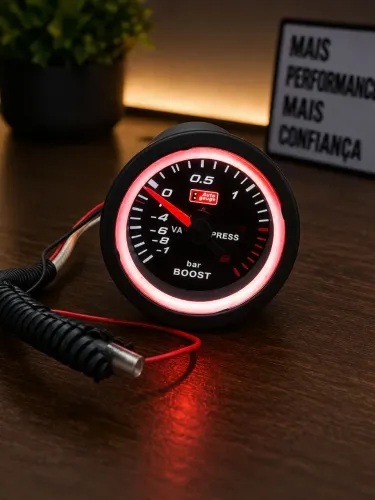 Manômetro de pressão Auto Gauge