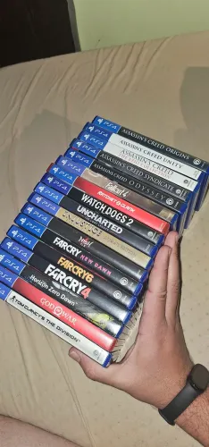 Lote jogos ps4