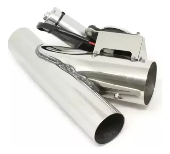 DIFUSOR DE ESCAPAMENTO INOX - JÁ COM FIAÇÃO E BOTÃO