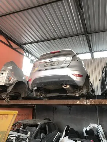Sucata ford new Fiesta titaniun 1.6 mexicano ano 2016