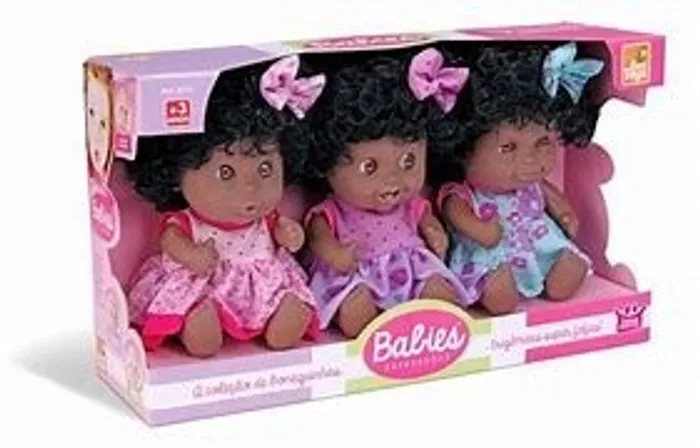 bonecas trigêmias babies super fofas