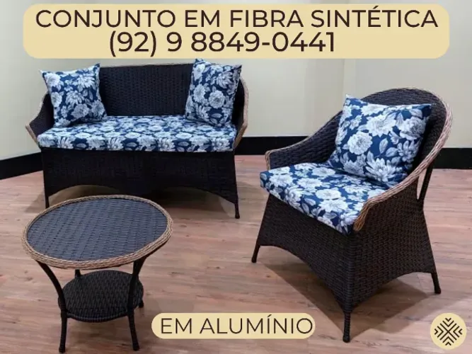 Conjunto em Fibra Sintetica - Iguatu Móveis