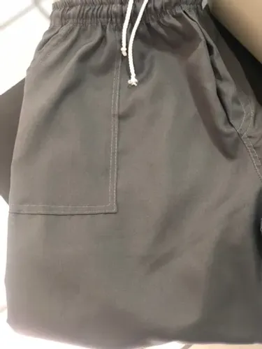 Calça Oxford de elástico 