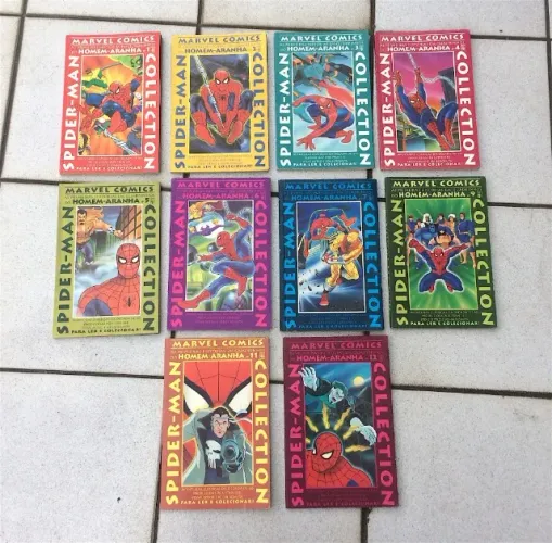 Spider Man - Marcel Comics Collection 1996 - 10 Revistas