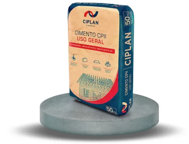 Cimento Ciplan CP II 50Kg - qualidade e resistência para sua obra!