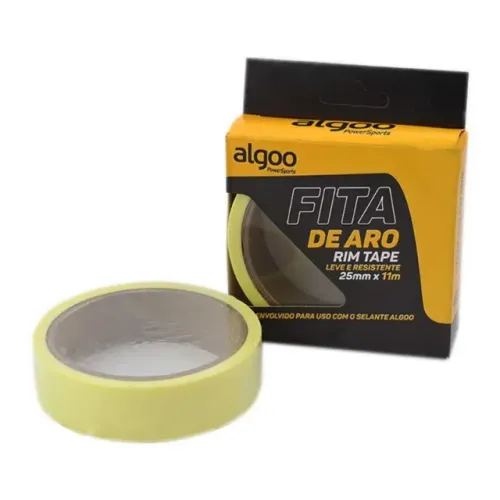 Fita para Tubeless marca Algoo 25mm Largura 11 Metros Pneus 26 27.5 29 7341