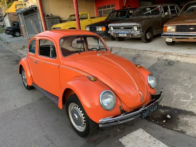 VW Fusca 1972 laranja 