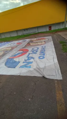 Lonas usadas retiradas de outdoor usadas para tanque de peixe coberturas e etc 
