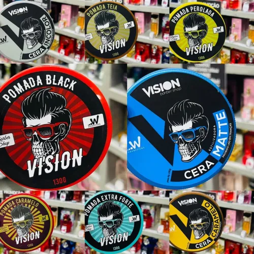 Pomada para Cabelo Vision - Diversos Modelos