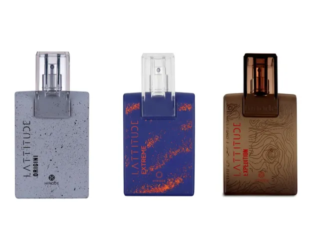 Kit 3 perfumes lattitudes