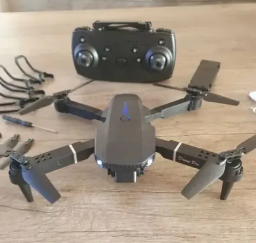 Mini drone com 2 baterias 