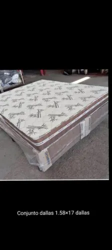 Conjunto de Cama Box Dallas 1,58x1,7m