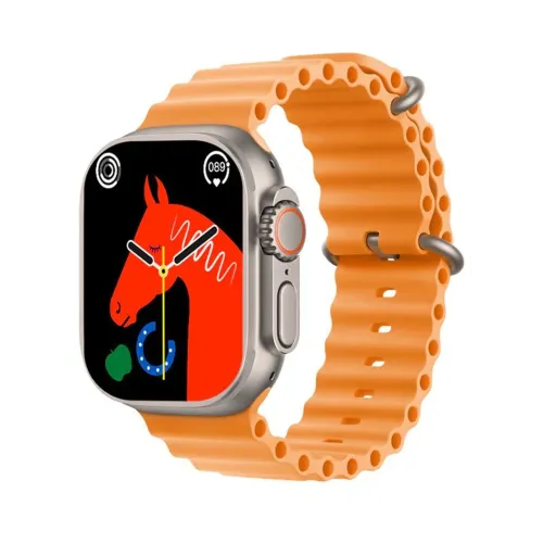 Smartwatch T10 Ultra Laranja frete grátis