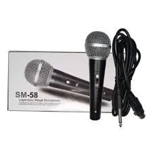 Microfone SM 58 profissional com fio//entrega grátis