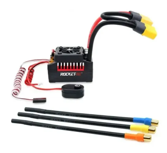 Esc Rocket de 150A Brushless 4 / 6s Para Carros 1/8 - Traxxas Arrma Kyosho Losi e Outros
