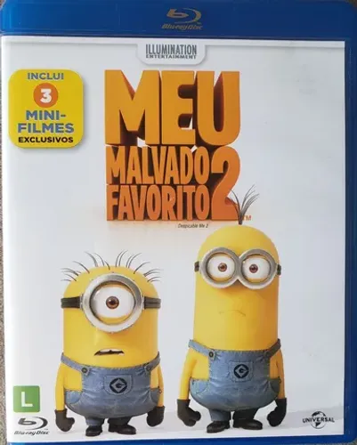 Blu ray Meu Malvado Favorito 2, excelente estado!!