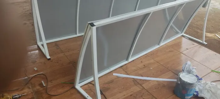 Toldo policarbonato prata UV