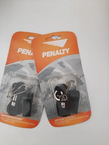 Apito de Plástico Penalty com cordão