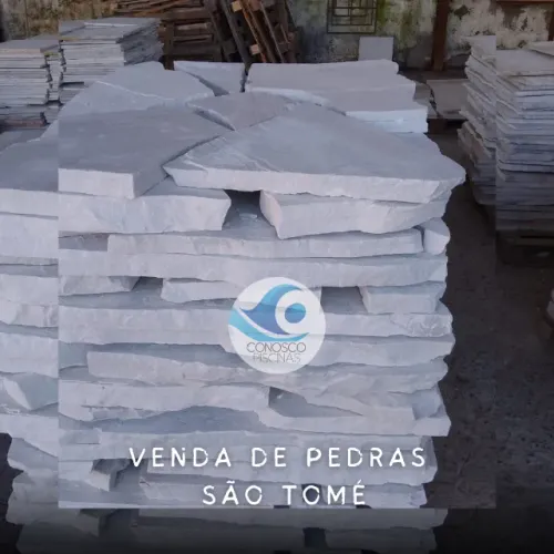 Caco são tomé, Pedra borda e Revestimento serrado é Conosco Piscinas! 