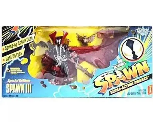 Boneco Spawn III Ultra-Action Figures - Edição Especial série 7 raro lacrado