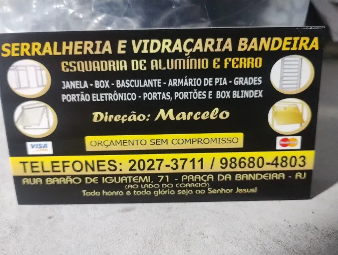 Serralheiro de alumínio