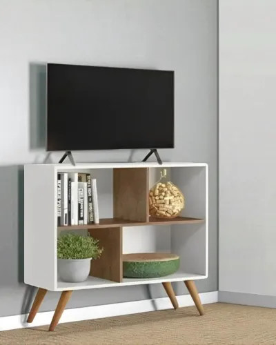 Rack premium para tv até 42 pol gett moveis