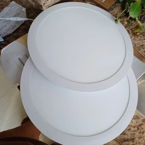 Painéis de LED Redondos - Iluminação Eficiente