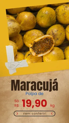 Infinity - Polpa de maracujá 