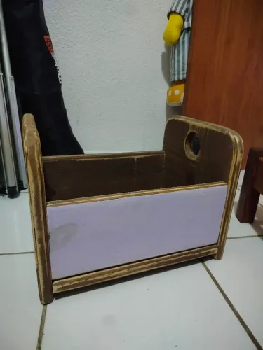 Prop berço para ensaio fotográfico 