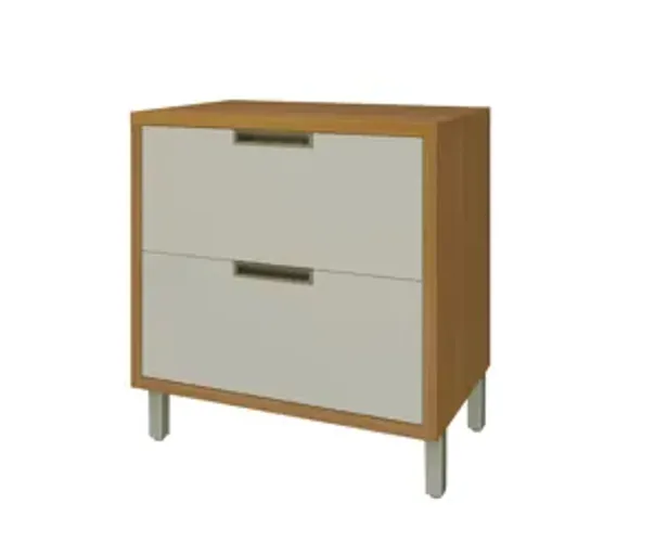 BALCÃO 1 PORTA E 1 GAVETA - 100% MDF | LINHA IMPERATRIZ NESHER