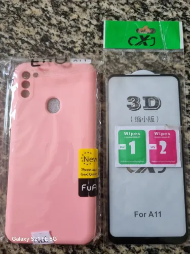 Capa para Celular Galaxy Samsung A 11Rosa