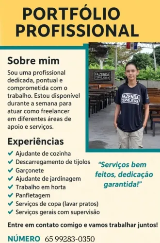 Estou a procura de frellancer 