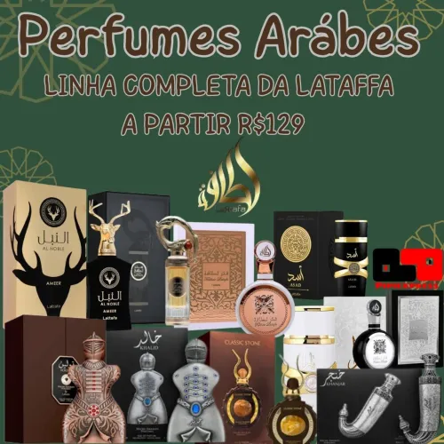 Perfumes Árabes Lattafa  e Al Watanaiah - Linha Completa