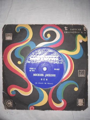 Disco compacto de Vinil Michael Jackson - Ben ano 1972