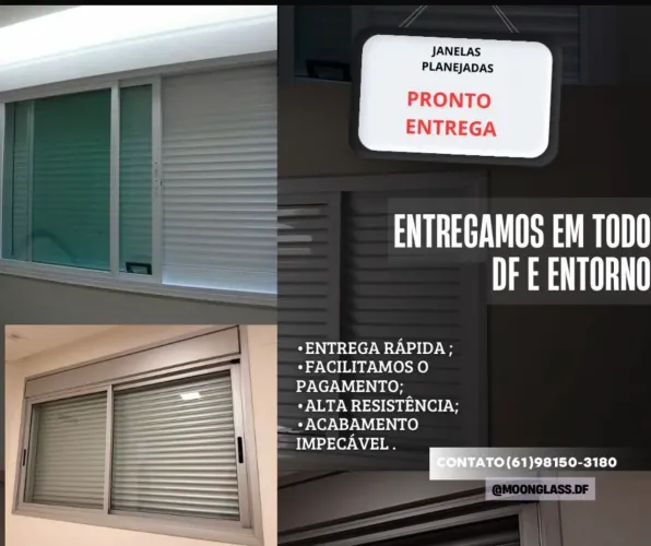 Janelas e Esquadrias Planejadas em Alumínio