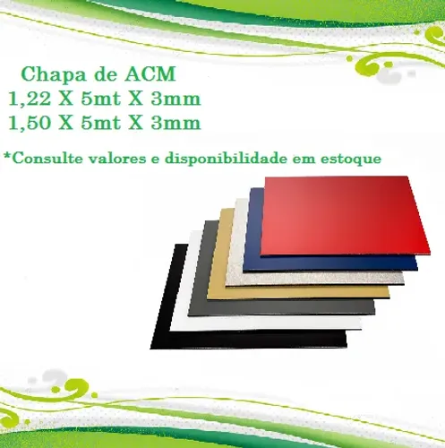 Chapa de ACM