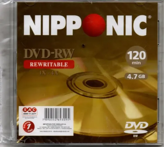Nipp Nic DVD-RW Rewritable