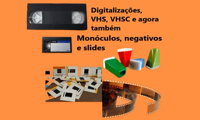 Converta Fitas Vhs Para Pen Drive, Dvd Ou Arquivo Digital
