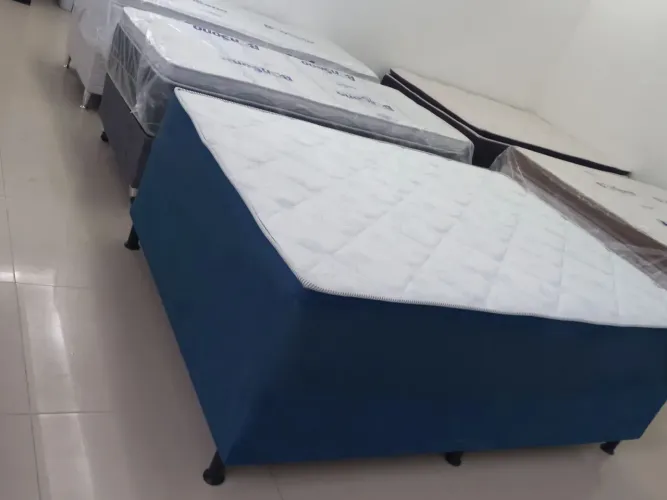 Camas De Casal Comfort Luxuosas Com Garantia De Fábrica