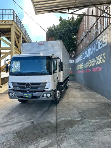 M.bebz Atego 1719 ano 2019 baú 7,5 mts
