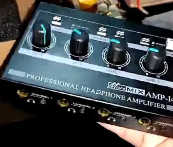 Amplificador Fone de Ouvido 4 /8 Canais Micro Mix - AMP-I4
