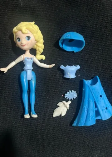 Bonecas da linha Disney princess princess little kingdom aprox 7cm -preço por unidade