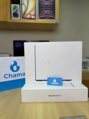 MacBook Air | Chip M2 | 16GB de RAM e 256GB de SSD | Midnight | 13 Polegadas Lacrado