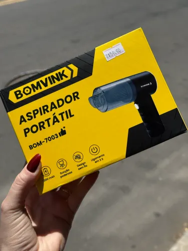 Mini Aspirador de Pó Portatil