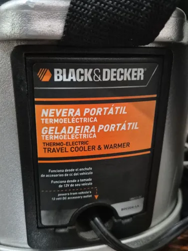 Mini Geladeira Portátil Black Decker 12v 