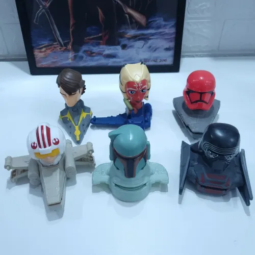 Lote Coleção Star Wars Mac Donalds - Naves