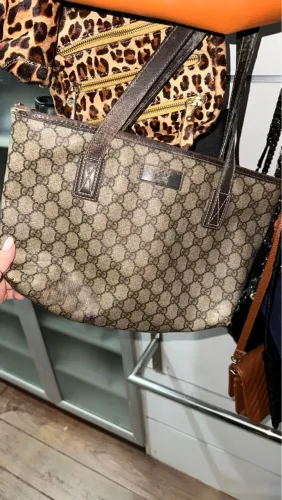 Gucci GG Tote Canvas - Código de série 211138 